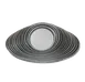 American Metalcraft HC2014 Pizza Pan, 14" Top ID, 1/2" Deep, Tapered Hard Coat, 14‑Gauge Aluminum 1 image