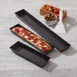 American Metalcraft HCLP16 Pizza Pan - 16" L x 4" W x 1.6" H Rectangular Aluminum Hard Coat 2 image
