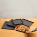 American Metalcraft HCSS12 Pizza Pan, 12" x 12" Square, 1" Deep Aluminum with Hard Coat Finish 2 image