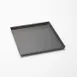 American Metalcraft HCSS12 Pizza Pan, 12" x 12" Square, 1" Deep Aluminum with Hard Coat Finish 1 image