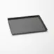 American Metalcraft HCSS1411 Rectangular Pizza Pan 14" L x 10" W x 1" H Hard Coat Aluminum 1 image
