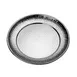 American Metalcraft HMRST1401 Stainless Steel Round Tray, 14" Dia, Hammered – Buffet Service 1 image