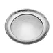 American Metalcraft HMRST1601 Round Serving & Display Tray, 16" Dia x 1-1/8" H, Stainless Steel, Hammered 1 image