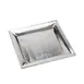 American Metalcraft HMSQ12 Square Serving Tray, 12" x 12" x 1" Stainless Steel, Hammered 1 image