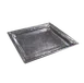 American Metalcraft HMSQ16 Square Serving Tray, 16" x 16" x 1-1/8" Stainless Steel, Hammered 1 image