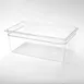 American Metalcraft IBT200 Beverage Tub Insert Clear Polycarbonate Plastic Rectangular Liner 1 image