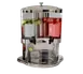 American Metalcraft JUICE12 2 x 5.3 Qt Acrylic Dispenser, Steel Bottom Base, Ice Bin, 0-1 gal 1 image