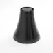American Metalcraft LFTB67 Black Melamine Lift Pedestal, 6-1/2" Dia x 7-1/8" H, 5"‑9" Height 1 image