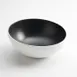 American Metalcraft LFTBB9 Melamine Bowl, 68 oz (2 qt), 9-7/8" Dia x 4.5" H, Round Angled, White with Black Speckles 1 image
