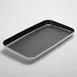 American Metalcraft LFTPB22 Melamine Platter, 22" L x 12.25" W x 2.25" H, White with Black Speckles Two‑Tone 1 image