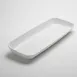 American Metalcraft LFTPW24 Rectangular Melamine Platter, 24" L x 9½" W x 2¾" H, White Plastic 1 image