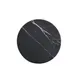 American Metalcraft MB14 Serving Board – 14" Diameter x 1‑1/8" H, Melamine Tray, Black Marble Pattern, No Handle 1 image