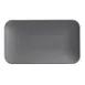 American Metalcraft MCP12GR - Rectangular Melamine Platter, 12" L x 7" W x 1" H, Matte Grey Dinnerware 1 image
