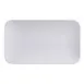 American Metalcraft MCP12WH - 12" x 7" x 1" Rectangular Melamine Platter, Matte White, Mix Matte 1 image