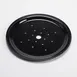 American Metalcraft MDT12B - Black Melamine 12‑3/8" Diameter Drip Seafood Tray, Plastic Tabletop Servingware, 12" Size 1 image