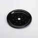 American Metalcraft MDT9B Seafood Tray – 9‑3/8" Black Melamine Drip Tray, Plastic, 9" for Shellfish Serving 1 image