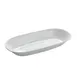 American Metalcraft MLRS16 Oblong Melamine Bowl, 2 Quart (64 oz) White, 16-7/8" L x 8.25" W x 2-3/8" H, Dinnerware 1 image