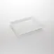 American Metalcraft MREC13 13" Rectangular Melamine Platter, White, 12.75" L x 10-3/8" W x 1.25" H 1 image