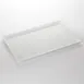 American Metalcraft MREC21 21" Melamine Platter, White, Rectangular, 20-7/8" L x 12.75" W x 1.25" H 1 image