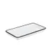 American Metalcraft MRSW13 Platter, 12.75" L x 7" W x 1-1/8" H, White with Black Rim, Melamine, Dishwasher Safe 1 image