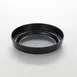 American Metalcraft MSEA10B Seafood Tray - 10" Black Plastic Tray, Melamine-Style Tabletop Servingware 1 image