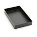 American Metalcraft MTB159 Market Tray - 15" L x 9" W x 2" H Rect Black Metal Dishwasher Safe 1 image