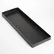 American Metalcraft MTB2910 Twilight Market Tray, 29.75" L X 10.5" W X 2" H, Rectangular Black Metal 1 image