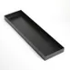 American Metalcraft MTB296 Twilight Market Tray, 29.75" L x 6.13" W x 2" H, Rectangular Black Metal 1 image