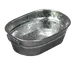 American Metalcraft MTUB69 32-oz Tub, 8.63" L x 5.5" W x 2.5" H, Tin, Oval, Side Handles, Hand Wash 1 image