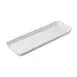 American Metalcraft MTW10 Tray 270 oz 29.75" x 10.5" x 2" Rectangular Melamine White Dishwasher Safe 1 image