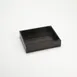 American Metalcraft MW1210 Wooden Serving & Display Crate, Square Half-Size Espresso, 12" L x 12" W x 6" H, Solid Wood 1 image