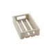 American Metalcraft MWHS1 Wooden Serving & Display Crate, Sun‑Bleached Rectangular, 10‑1/8" L, Natural Wood 1 image