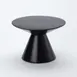 American Metalcraft MWPD6 Pedestal – 9" Dia x 6-1/4" H Wood Base, Black, Height 5"‑9" 1 image