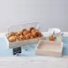 American Metalcraft MWS2012 - Rectangular Sun-Bleached Wooden Serving & Display Crate 2 image