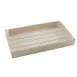 American Metalcraft MWS2012 - Rectangular Sun-Bleached Wooden Serving & Display Crate 1 image