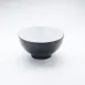 American Metalcraft NB120 3-4 Quart (120 oz) Round Melamine Bowl, 10" Diameter, Two‑Tone Black/White Plastic Dinnerware 1 image