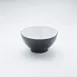 American Metalcraft NB85 - 9" Diameter 2-Quart (85 oz) Round Melamine Plastic Bowl, Two‑Tone Black/White Dinnerware 1 image