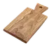American Metalcraft OWB117 Olive Wood Rectangular Serving Board with Handle, 12.25" L x 5.75" W x 0.63" H Hand Wash 1 image