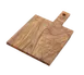 American Metalcraft OWB149 Olive Wood Rectangular Serving Board, 14" L x 9" W x 5/8" H, 18" L with Handle, Hand Wash 1 image