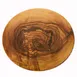 American Metalcraft OWM171 - 17-1/4" Round Melamine Serving Board, Olive Wood Pattern, Naturals 1 image