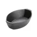 American Metalcraft PBBO9 Oval Porcelain Baking Dish, 24 oz (8-1/8" L x 6" W x 2.5" H), Black Matte 1 image