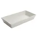 American Metalcraft POR17 Rectangular White Porcelain Bowl, 17" L x 9" W x 2" H, 144 oz (4.3 L) 1 image