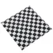 American Metalcraft PPCH1B - 12" x 12" Fry Paper Basket Liner, Black Checkerboard, Paper - 1000/Pack 1 image