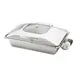 American Metalcraft REVLRT26 Chafer, 9-Qt Steel, 26x18x12 in, Induction Ready, Lid & Spoon Rest 1 image