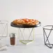 American Metalcraft RGB7 Display Riser, 7" H, Black Stainless Steel, Single‑Step for Tabletop Displays 1 image