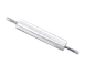 American Metalcraft RP5718 Rolling Pin – 18" Wide, 3‑1/2" Barrel, Aluminum, Hand Wash Only 1 image