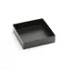 American Metalcraft SBBS - Square Tray,8-1/8" L x 8-1/8" W x 2" H, Black Metal, Break-Resist,DW‑Safe 1 image