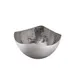 American Metalcraft SBH3 Squound Square Bowl, 40 oz (1.2 L) / 1 qt, 7" Dia x 2‑1/8" H, Stainless Steel Hammered 1 image