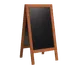 American Metalcraft SBSM135 Securit A‑Frame Board, 28×2×54", UV‑Resistant Chalkboard, Wood Frame 1 image