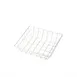 American Metalcraft SQGS8 Wire Grid Food Display Basket, Square 8" L x 8" W x 2" H, Stainless Steel 1 image